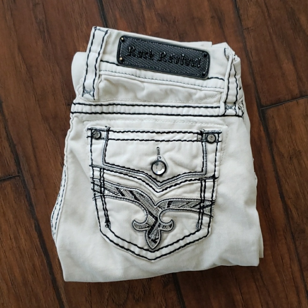 SEXY! 27-skinny ROCK revival jeans